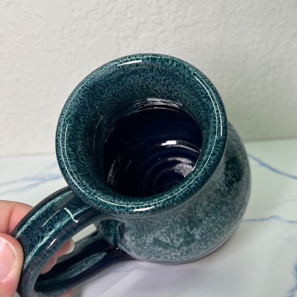 Richmond Hill Inn Hand-Thrown Pottery Coffee Mug with Handle Asheville NC - Picture 5 of 9